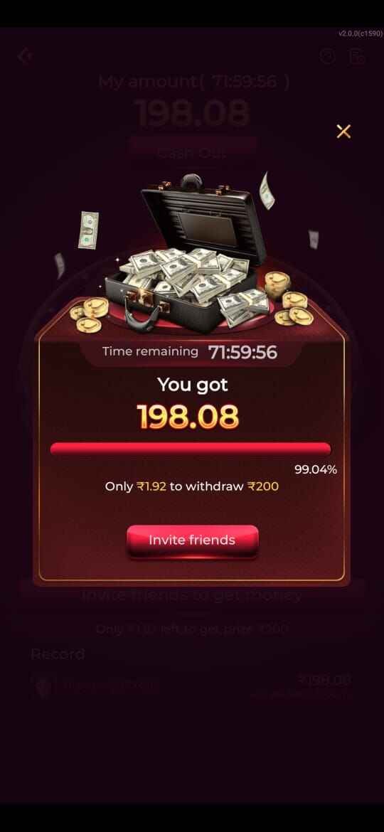 Rajwin APK Download Android mobile app installation screen